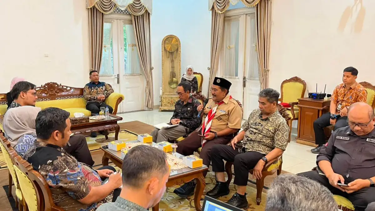 Disdagin Kabupaten Sukabumi Sampaikan Aspirasi Pelaku IKM ke Anggota DPD RI