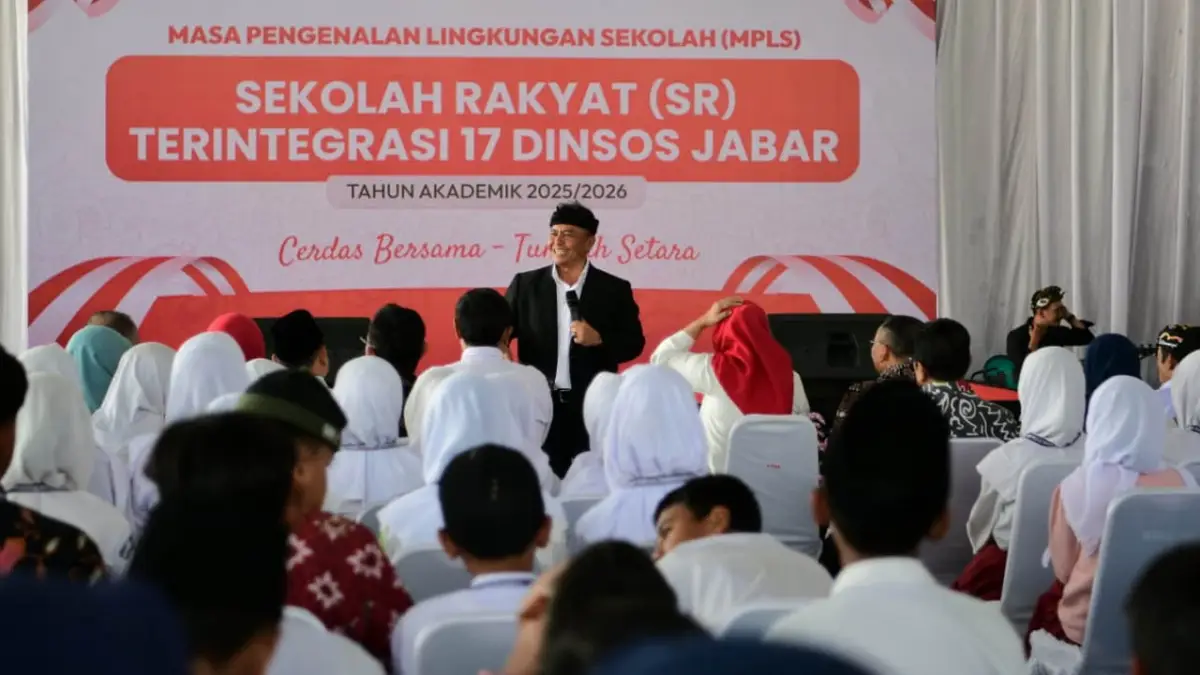 Pemprov Jabar Anggarkan Rp20 Juta untuk Bekal Siswa Sekolah Rakyat di Cimahi