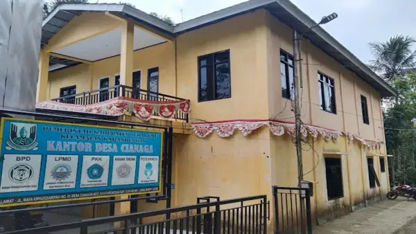 Kantor Desa Cianaga, Kabandungan, Kabupaten Sukabumi | Foto : Dok. Google