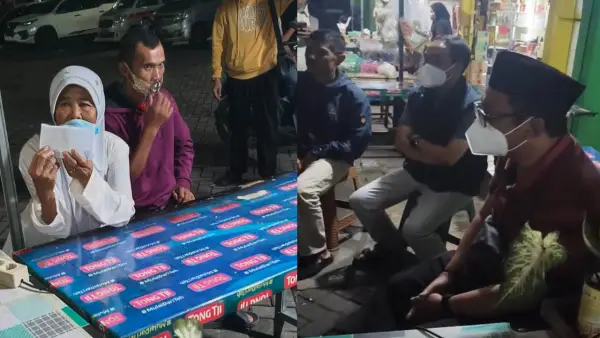 Momen Bupati Sukabumi Asep Japar saat bertemu keluarga almarhum Raya, balita meninggal akibat cacingan | Foto : Dok. Tim ADC