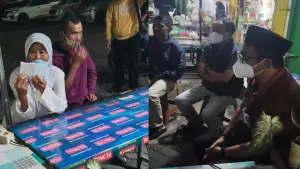 Momen Bupati Sukabumi Asep Japar saat bertemu keluarga almarhum Raya, balita meninggal akibat cacingan | Foto : Dok. Tim ADC