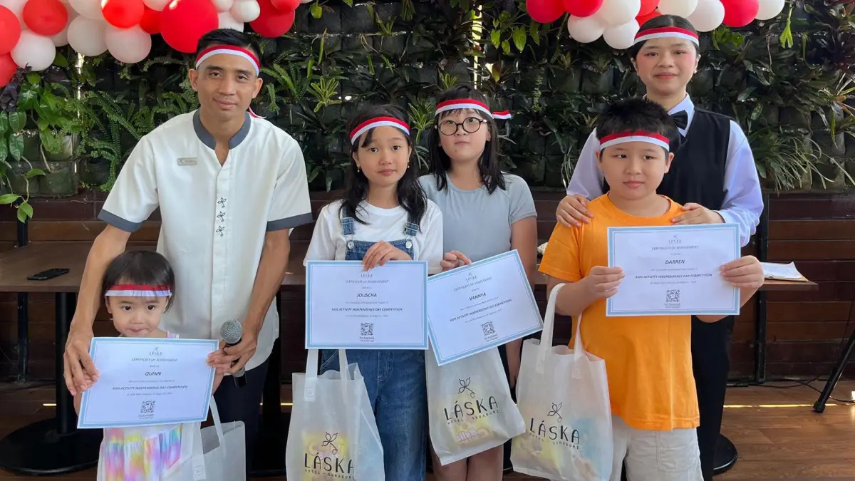 Laska Hotel Sukabumi Meriahkan HUT ke-80 RI dengan Lomba 17 Agustus dan Promo Kuliner Spesial