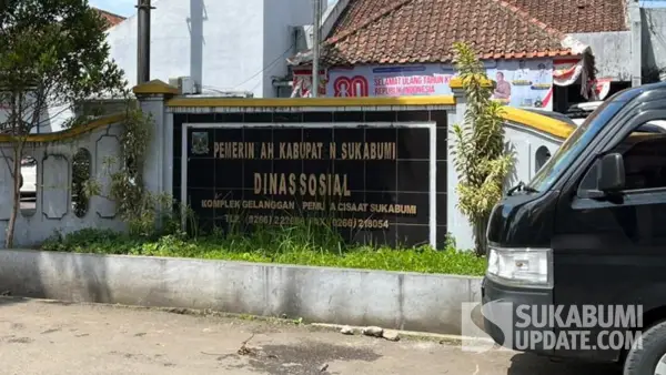 Kantor Dinsos Kabupaten Sukabumi. (Sumber Foto: SU/Turangga Anom)
