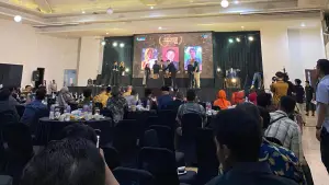 Acara Sukabumi Heroes yang diselenggarakan di Auditorium Universitas Nusa Putra, Jumat malam (08/08/2025). (Sumber : Istimewa)