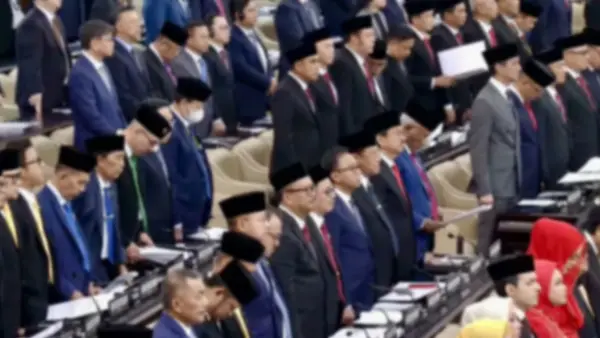 Pelantikan DPR RI 2024 - 2029. Gaji dan tunjangan para wakil rakyat ini kembali disorot (Sumber: dok youtube sekpres)