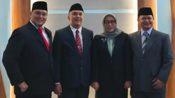 4 Kepala Dinas yang baru dilantik Wali Kota Sukabumi (Sumber : dok diskominfo)