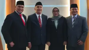 4 Kepala Dinas yang baru dilantik Wali Kota Sukabumi (Sumber : dok diskominfo)
