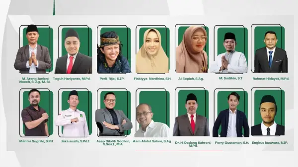 Bakal Calon Presidium MD Kahmi Sukabumi 2025-2030 di Musda IV di Palabuhanratu, 23 Agustus 2025 | Foto : Dok Kahmi
