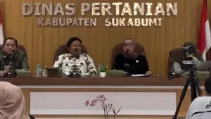 Rakor LTT di Aula Dinas Pertanian Kabupaten Sukabumi, Kamis 21 Agustus 2025. /8/2025) (Sumber: dok distan)