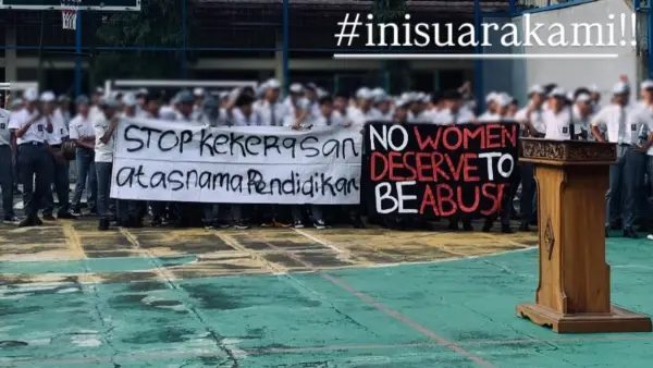 Pelajar SMAN  1 Cicirug Kabupaten Sukabumi minta guru pelaku bully minta maaf (Sumber: dok instagram)