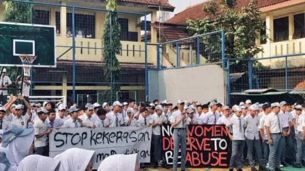 Pelajar SMAN 1 Cicurug Sukabumi menuntut guru pelaku bully diberikan sanksi (Sumber: dok net)