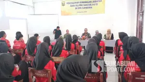 Penyuluhan bimbingan jabatan di SMK Ganesha, Kabupaten Sukabumi, Jumat (8/8/2025). | Foto: Istimewa