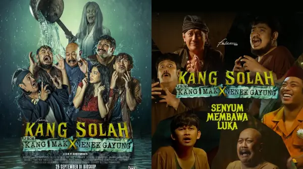 Poster Film Horor Komedi Absurd Kang Solah from Kang Mak X Nenek Gayung (Sumber : X/@cinemapolisID)