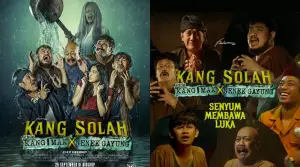 Poster Film Horor Komedi Absurd Kang Solah from Kang Mak X Nenek Gayung (Sumber : X/@cinemapolisID)