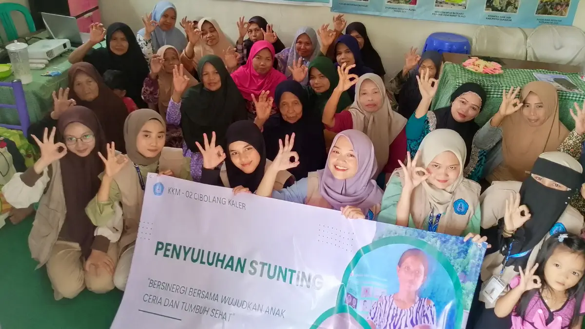 Bersinergi Wujudkan Anak Ceria dan Tumbuh Sehat Bersama Mahasiswa KKM STKIP Bina Mutiara