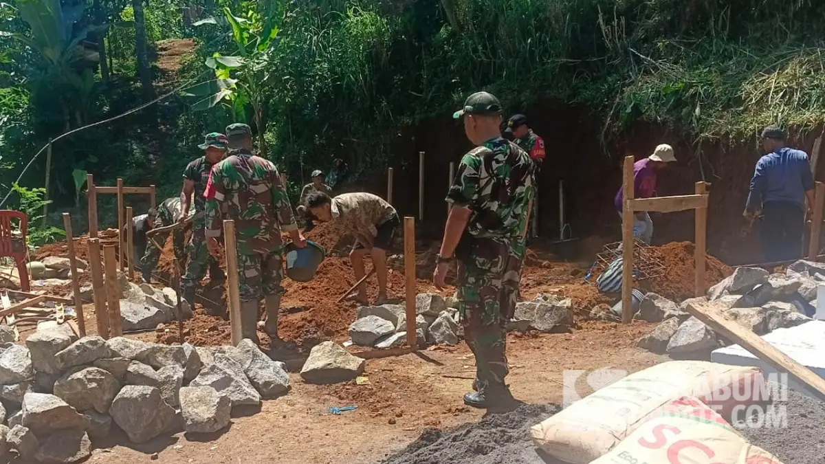 Rumah Keluarga Raya di Kabandungan Sukabumi Mulai Dibangun, Sumber Dana Gotong Royong