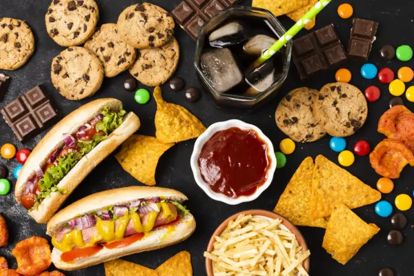 Ilustrasi makanan Junk Food, Bahaya Jika Terlalu Sering Mengkonsumsi Junk Food (Sumber : Freepik)