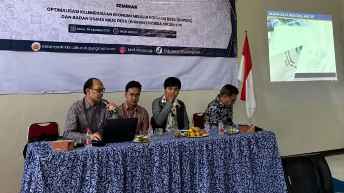 Mahasiswa KKN UMMI Dorong Optimalisasi Kopdes dan BUMDes di Cikurutug Sukabumi