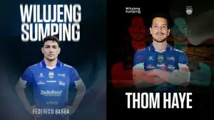 Persib Bandung umumkan rekrut Federico Barba dan Thom Haye. (Sumber Foto: Persib.co.id)