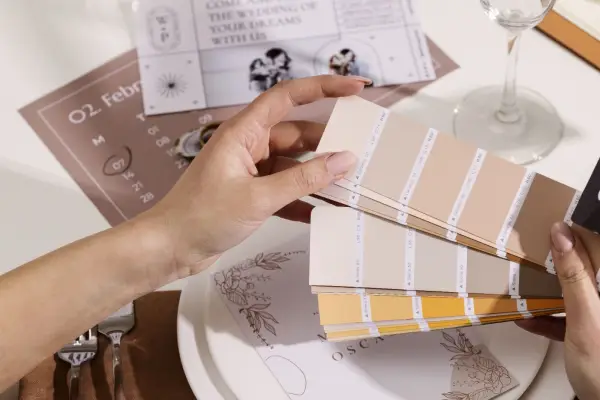 Palet Warna. Ilustrasi warna netral yang terlihat Elegan (Sumber : Freepik)