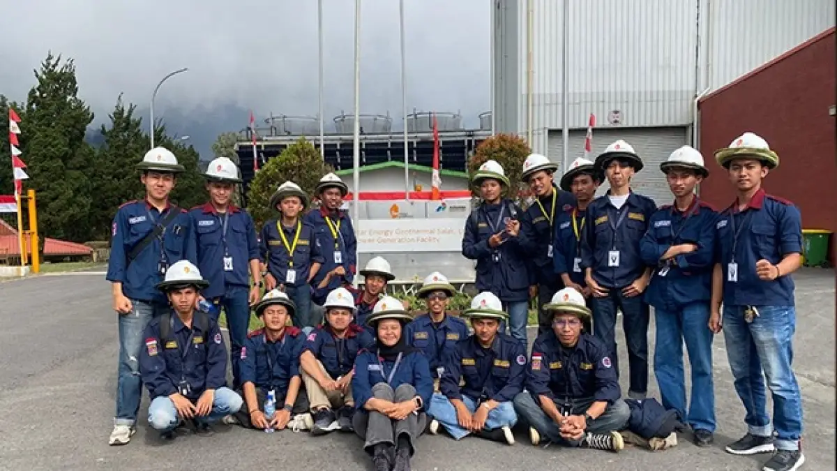 HMM Nusa Putra Kunjungan Industri ke Perusahaan Energi di Kawasan Gunung Halimun Salak