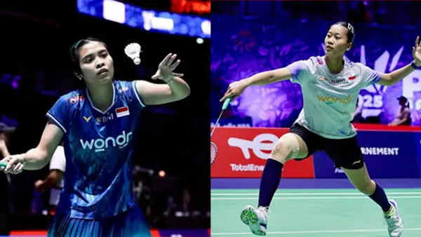 Putri KW Melaju ke Perempat Final, Gregoria Hentikan Perjalanan di BWF 2025. (Sumber : Instagram/@badminton.ina).