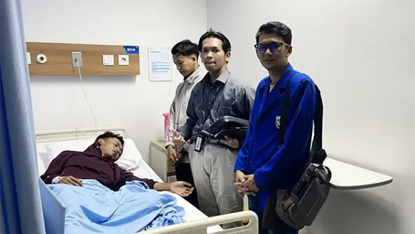 Sosok Moh. Umar Amarudin (30), warga Kampung Sukamukti, Desa Cikidang, Kecamatan Cikidang, Kabupaten Sukabumi yang menjadi korban demo ricuh DPR. (Sumber : Istimewa.).