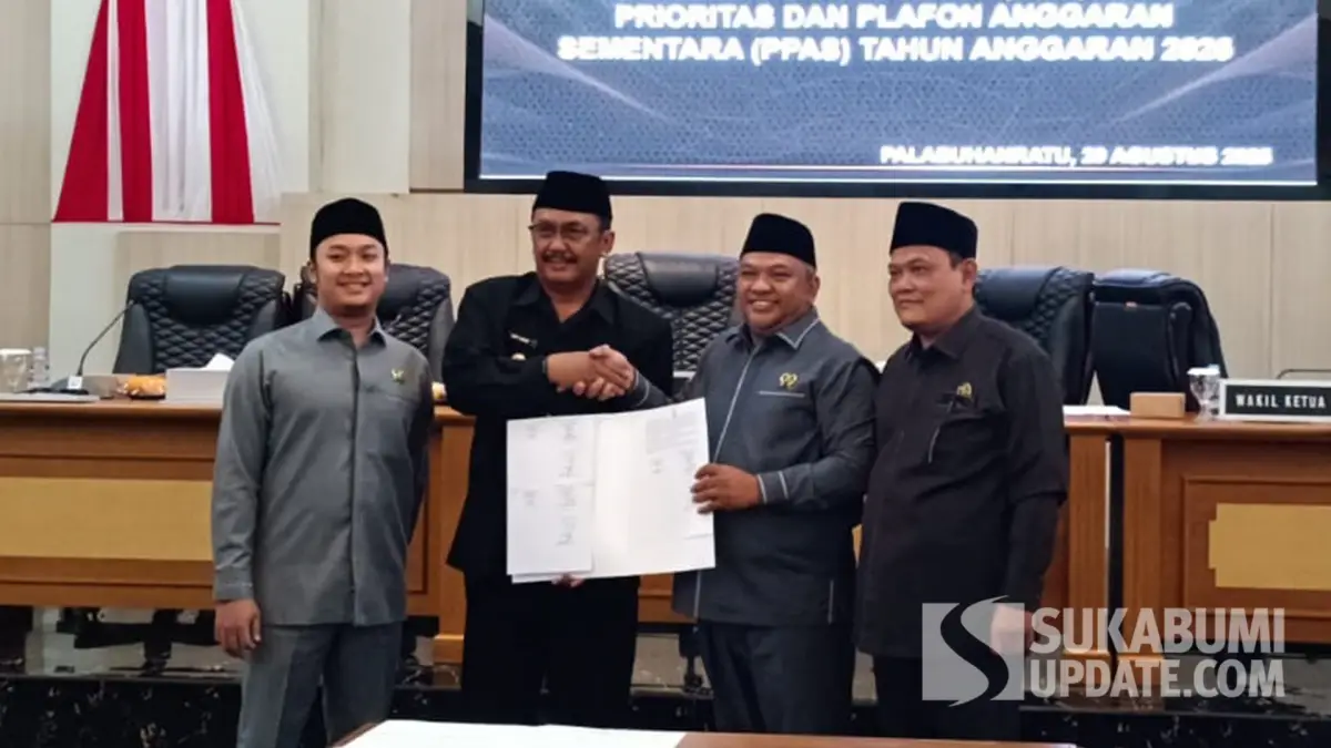 DPRD dan Pemkab Sukabumi Sepakati KUA-PPAS 2026, Fokuskan Anggaran Sesuai RPJMD
