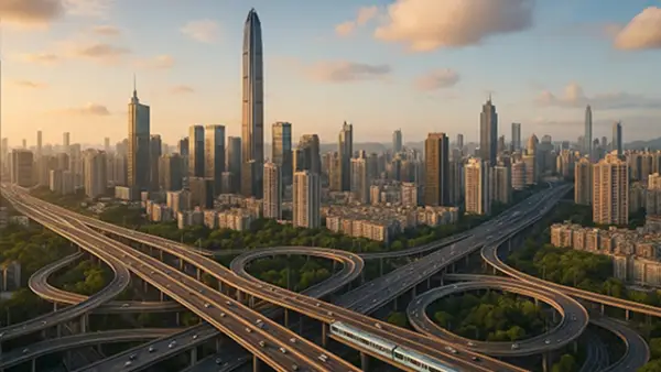 Ilustrasi - Dari desa nelayan jadi pusat teknologi dunia – Shenzhen adalah simbol keajaiban ekonomi China (Sumber : AI/ChatGPT).
