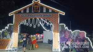 Pasar Rakyat dan UMKM di Palabuharatu dalam rangka Hari Jadi Kabupaten Sukabumi ke-155 | Foto : Ilyas Supendi