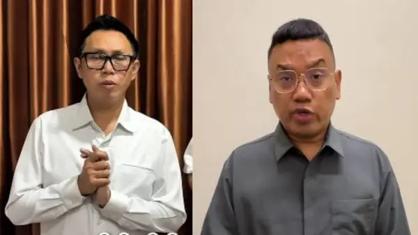 Eko Patrio dan Uya Kuya saat memohon maaf ke publik. (Sumber Foto: Instagram)