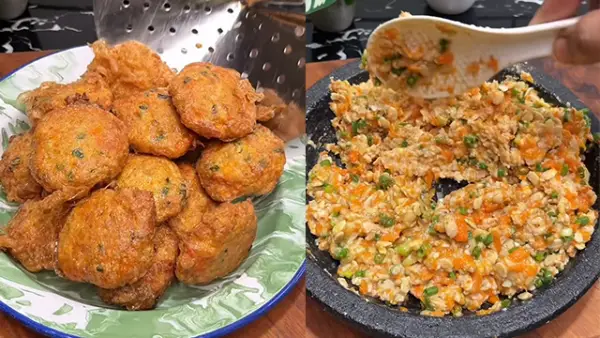 Resep Perkedel Tempe, Lauk Praktis & Camilan Lezat! (Sumber : Screenshot Video Instagram@peggi8).