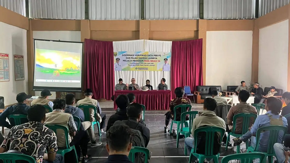 Optimalisasi PAD, Bapenda Sukabumi Diseminasi Program Penyepadanan Data ‘Pada Nikah Ya’
