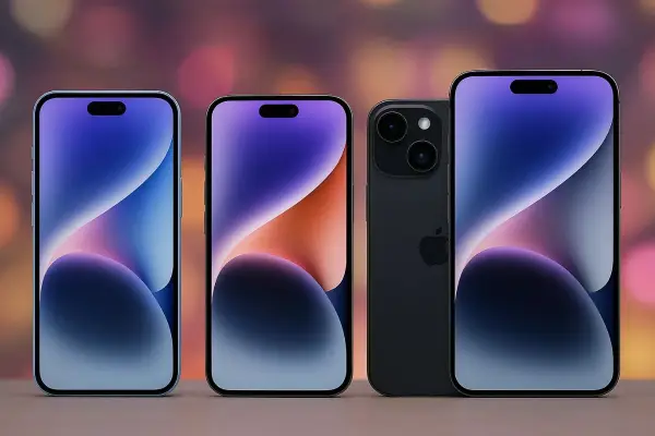 Perbandingan konsep lineup iPhone 17 Series: iPhone 17 Air, iPhone 17, iPhone 17 Pro, dan iPhone 17 Pro Max. Manakah yang paling Anda tunggu? (Sumber: AI: ChatGPt)