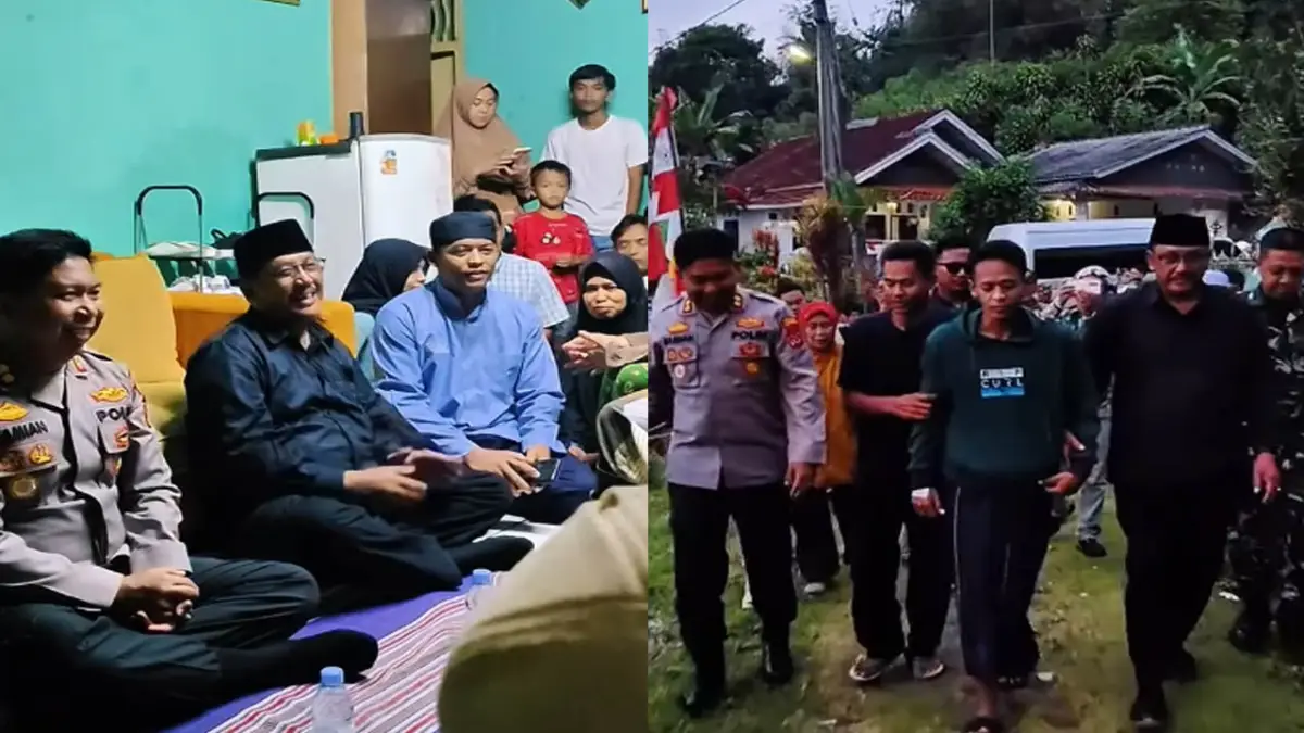Kondisi Membaik, Umar Korban Demo Ricuh Jakarta Pulang ke Sukabumi Disambut Bupati