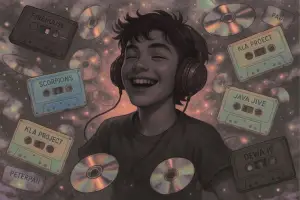 Dari soal dopamin hingga pembentukan identitas, ini alasan mengapa musik yang kita dengar saat remaja selalu melekat dan bikin nostalgia sampai dewasa. (Sumber : AI: ChatGPt)
