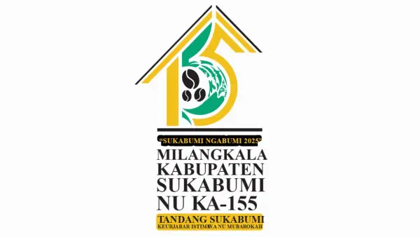 Logo HJKS ke-155 bertajuk Sukabumi Ngabumi 2025 (Sumber Foto: Istimewa)
