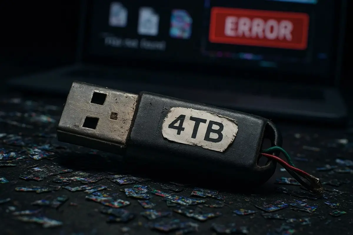 Awas! Flashdrive 4TB Murah Ternyata Bom Waktu yang Bisa Bikin Data Anda Hilang Selamanya!