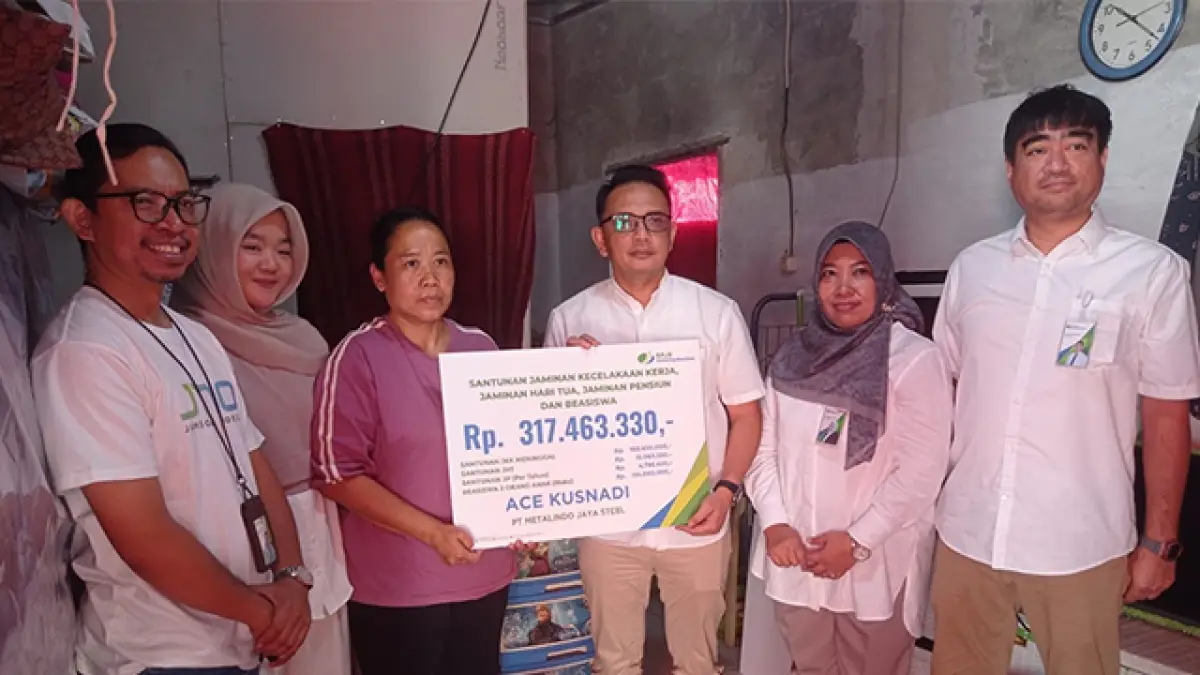 Momentum Harpelnas 2025, BPJS Ketenagakerjaan Sukabumi Beri Santunan Rp317 Juta
