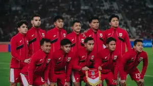 Starting line up Timnas U-23 saat menghadapi Malaysia di fase grup Asean Championship 2025. (Sumber : Instagram/@arelpriyatnaa_)
