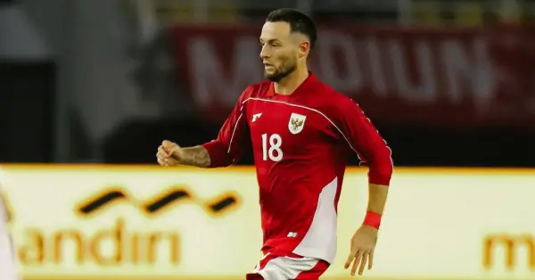 Marc Klok kembali berseragam Timnas Indonesia setelah satu setengah tahun absen. Klok berkontribusi dengan menorehkan satu gol dan satu assist saat mengalahkan Taiwan 6-0. (Sumber: Instagram/@marcklok)