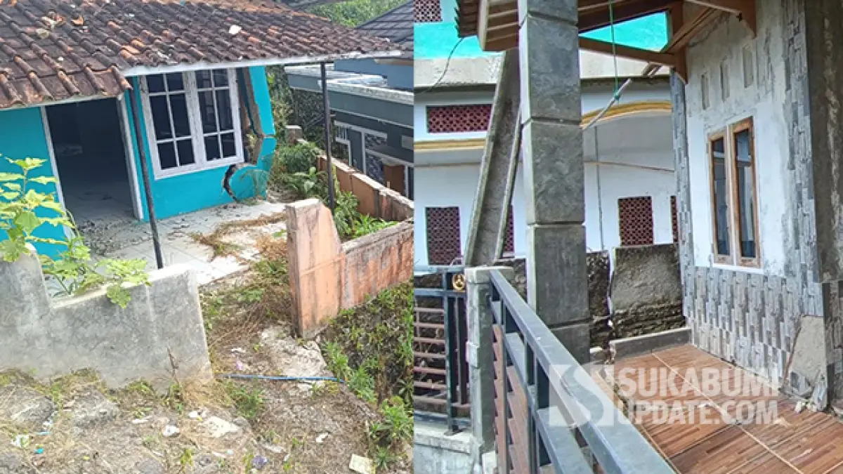 Janji Relokasi Tak Kunjung Datang, Warga Gempol Sukabumi Terpaksa Huni Rumah Retak