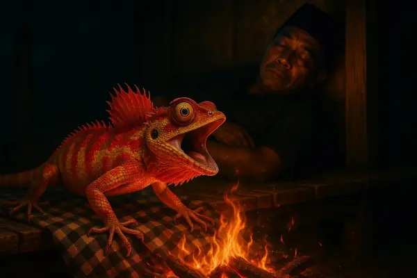 Di setiap era, Manusia terjebak dalam kesombongan dan kelalaian, berujung pada penyesalan. Paparikan Sunda ini adalah kritik abadi yang berlaku dari masa lalu, kini, hingga masa depan. (Ilustrasi AI: ChatGPt)