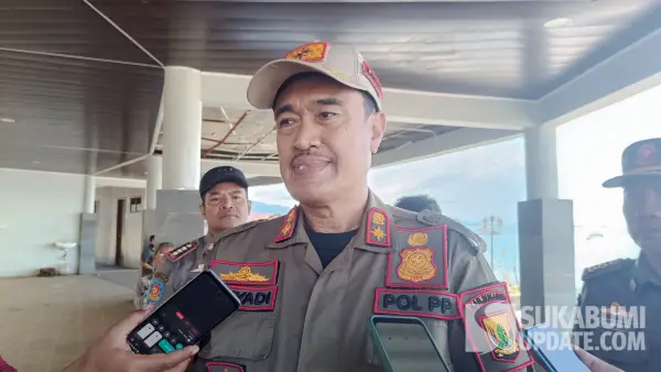 Kepala Satpol PP Kabupaten Sukabumi, Akhmad Riyadi. (Sumber Foto: SU/Ilyas)