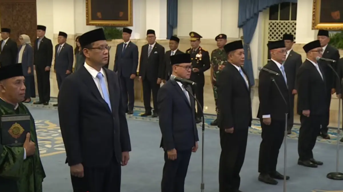 Sri Mulyani dan Budi Gunawan Dicopot, Prabowo Lantik Menteri Baru Kabinet Merah Putih
