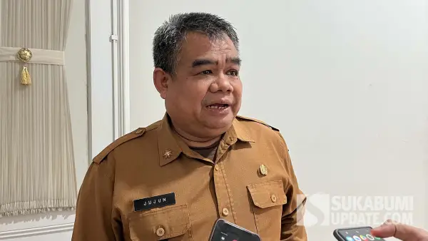 Plt Kepala Disnakertrans Kabupaten Sukabumi, Jujun Juaeni. (Sumber Foto: SU/Turangga Anom)