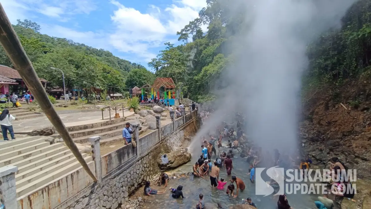 Geyser Cisolok Sukabumi Diserbu Wisatawan saat Libur Maulid Nabi, Termasuk Wisman