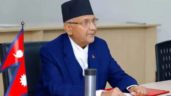 Perdana Menteri (PM) Nepal, Khadga Prasad Oli Sharma. (Sumber Foto: Twitter)