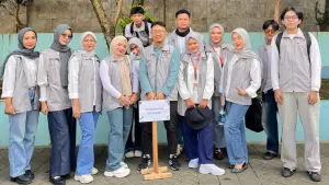 KKN UMMI, mahasiswa kelompok 8 Desa Hegarmulya Cidadap Kabupaten Sukabumi (Sumber: kkn ummi)