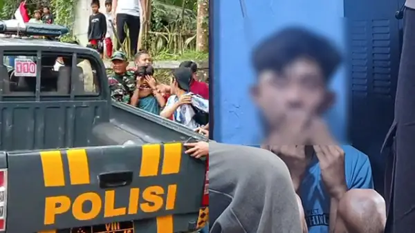 Pelaku pencurian HP di Desa Cibodas, Kecamatan Bojonggenteng, Kabupaten Sukabumi. (Sumber : Dok warga).